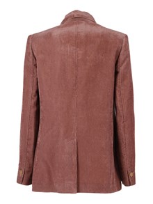 FORTE FORTE striped velvet essential jacket