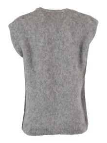 FORTE FORTE baby suri stretch alpaca oversized vest