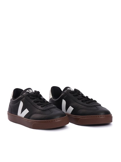 Veja SMALL VOLLEY O.T. BLACK_WHITE_BARK
