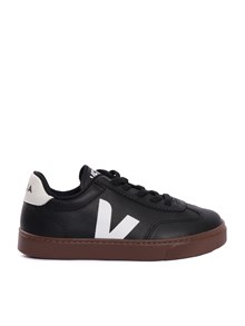 Veja SMALL VOLLEY O.T. BLACK_WHITE_BARK
