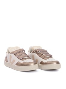 Veja SMALL V-90 O.T. WHITE_SABLE_BRONZE