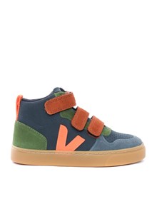 Veja SMALL V-10 MID SUEDE NAUT_FURY_NAT