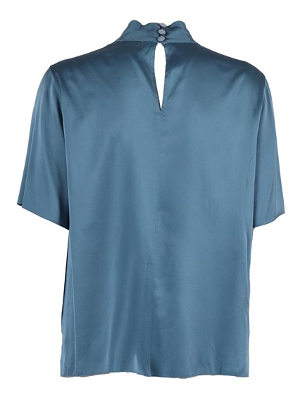 FORTE FORTE stretch silk satin top