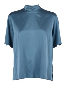 FORTE FORTE stretch silk satin top