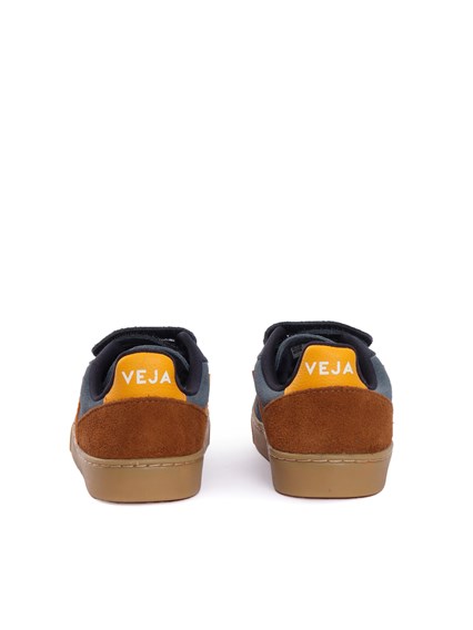 Veja SMALL V-10 SUEDE CALIF_OURO_NATURAL SNEAKERS