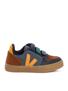 Veja SMALL V-10 SUEDE CALIF_OURO_NATURAL