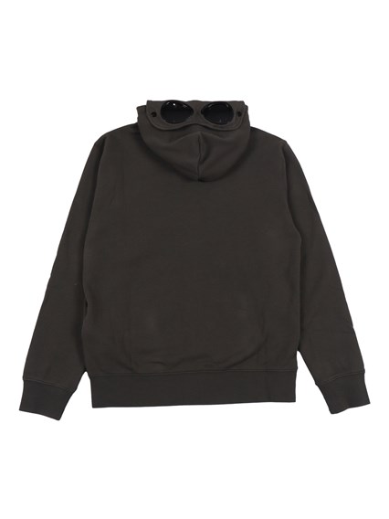 CP COMPANY KIDS ZIPPED HOODIE