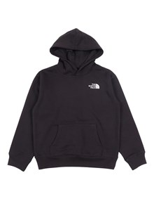 THE NORTH FACE KIDS TEEN ESSENTIAL OVERSIZED HOODIE TNF BLACK