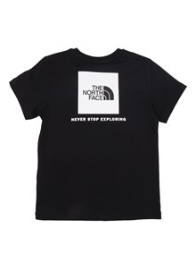 THE NORTH FACE KIDS TEEN BOX NSE REGULAR SS TEE TNF BLACK