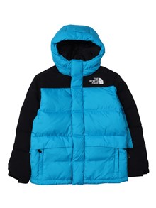 THE NORTH FACE KIDS TEEN HMLYN DOWN SHORT PARKA MERIDIAN BLUE