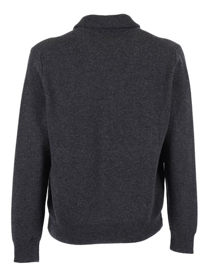 Lardini DOUBLE KNITTED BOMBER JACKET