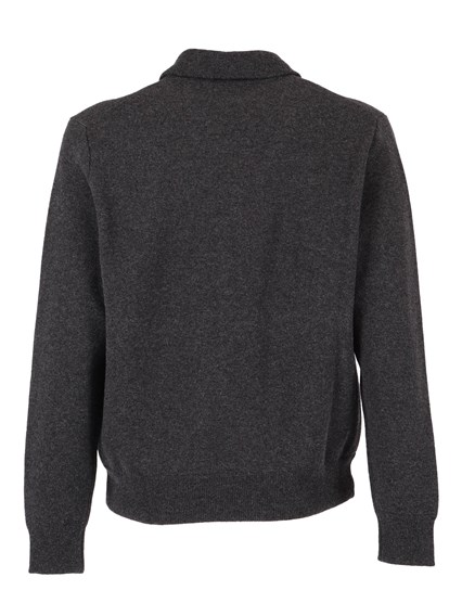 Lardini DOUBLE KNITTED BOMBER JACKET