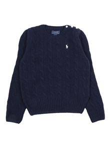 POLO RALPH LAUREN CABLE CN-SWEATER-PULLOVER