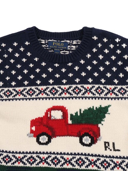 POLO RALPH LAUREN SWEATER-PULLOVER