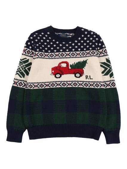 POLO RALPH LAUREN SWEATER-PULLOVER