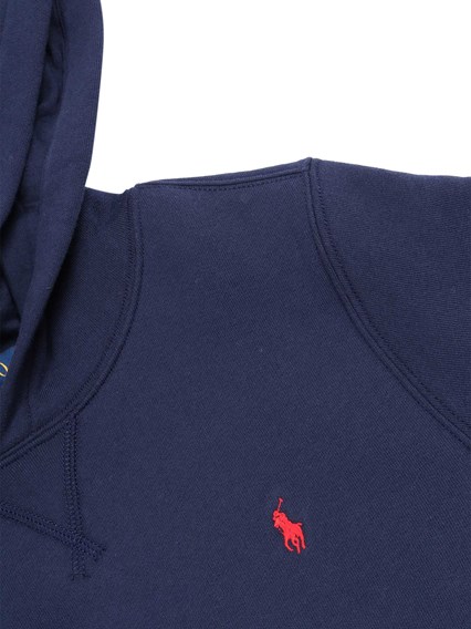 POLO RALPH LAUREN LS PO HOOD-TOPS-KNIT