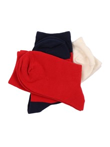 POLO RALPH LAUREN SITTING BEAR-CREW SOCK-3 PACK