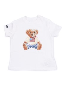 POLO RALPH LAUREN BEAR TEE-KNIT SHIRTS-T-SHIRT