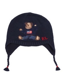 POLO RALPH LAUREN SWEATER-HAT