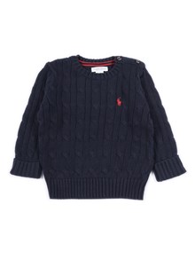 POLO RALPH LAUREN LS CABLE CN-TOPS-SWEATER