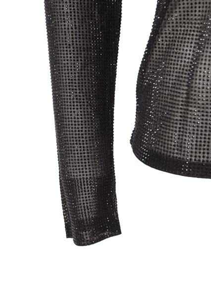 Michael Kors GEM HT FITTED LS CREW