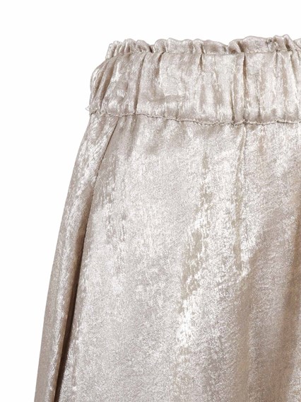 SHIRT A PORTER Lurex Chiffon Skirt