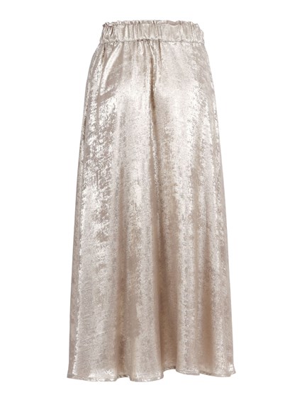 SHIRT A PORTER Lurex Chiffon Skirt