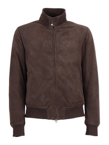 STEWART NUVOLA-WAXY SUEDE-DOWN MILITARY GREEN V806