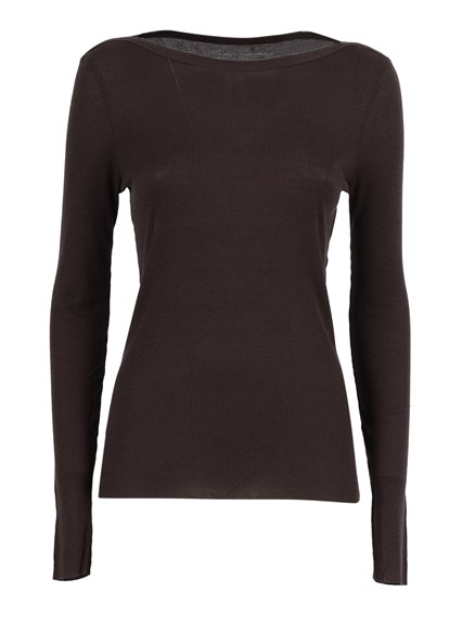 Filatures Du Lion Col bateau manches longue