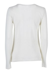 Filatures Du Lion Long sleeve round neck T-shirt