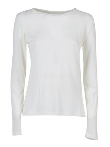 Filatures Du Lion Long sleeve round neck T-shirt