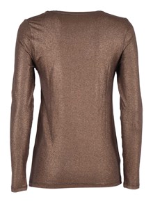 Filatures Du Lion Col rond manches longues