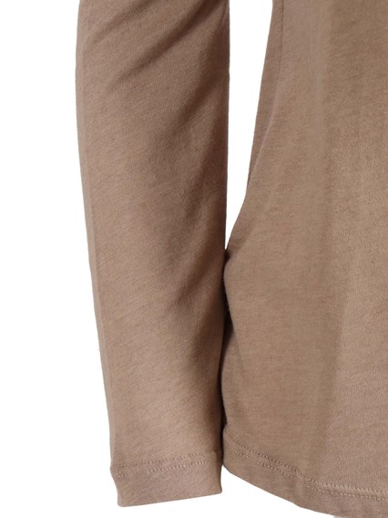 Filatures Du Lion Col rond manches longues