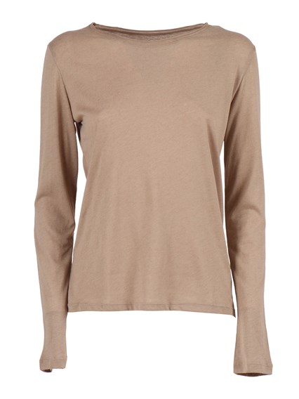 Filatures Du Lion Col rond manches longues