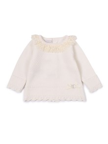 Paz Rodriguez KNIT NEWBORN SWEATER "PAZ OI 25-26"