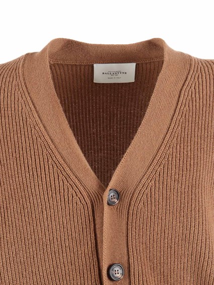 Ballantyne V NECK CARDIGAN