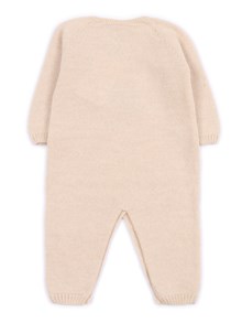 Paz Rodriguez KNIT NEWBORN ROMPER "ACEBO"