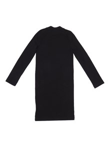 OFF WHITE KIDS OFF STAMP 2ND SKIN DRESS BLACK - WHITE