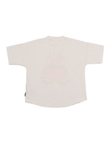 PALM ANGELS KIDS PA PUNK BEAR OVER TSHIRT S/S OFF WHITE -