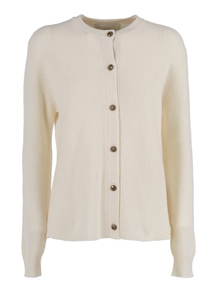 Ballantyne R NECK CARDIGAN
