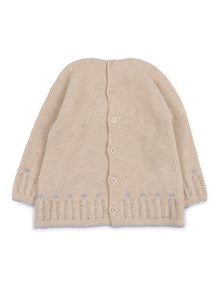 Paz Rodriguez KNIT NEWBORN SWEATER "ALEGRIA"