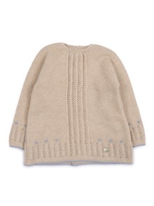 Paz Rodriguez KNIT NEWBORN SWEATER "ALEGRIA"