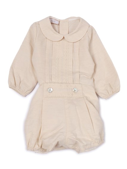 Paz Rodriguez WOVEN NEWBORN BLOUSE "ALEGRIA"