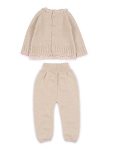 Paz Rodriguez KNIT NEWBORN SWEATER "ALEGRIA"