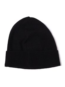 OFF WHITE KIDS TYPE LOGO  BEANIE BLACK - SOFT PINK