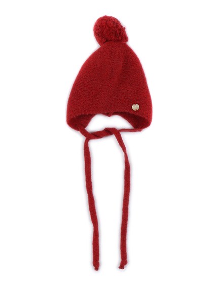 Paz Rodriguez WOOL NATURAL FUR HAT "ACEBO"