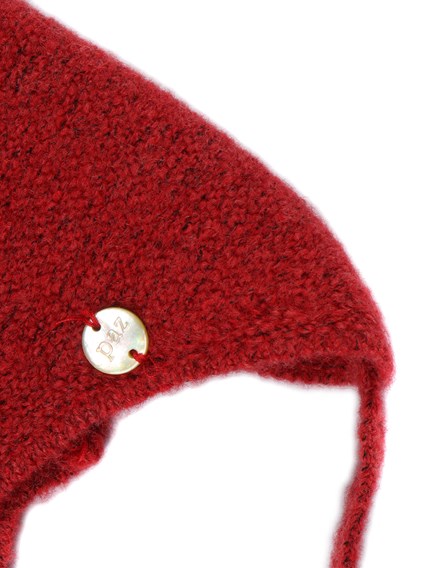 Paz Rodriguez WOOL NATURAL FUR HAT "ACEBO"