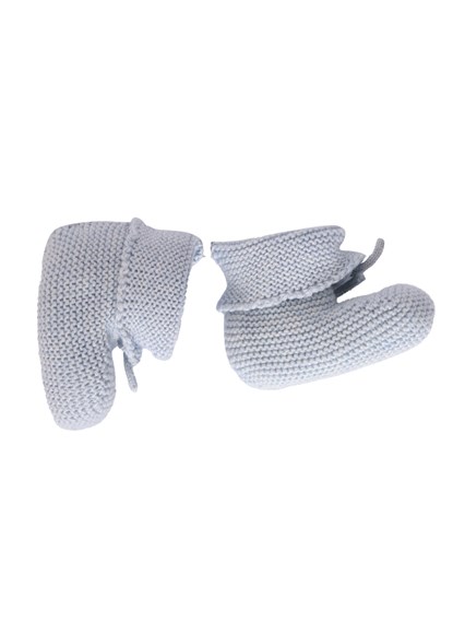 Paz Rodriguez KNIT NEWBORN BOOTIES "ESENCIAL"