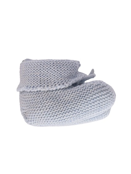 Paz Rodriguez KNIT NEWBORN BOOTIES "ESENCIAL"
