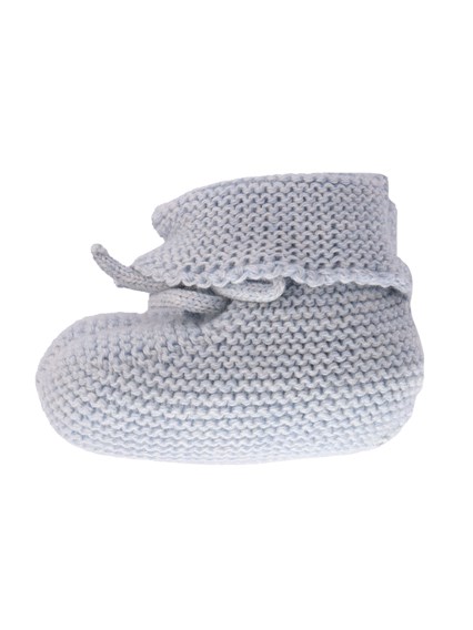 Paz Rodriguez KNIT NEWBORN BOOTIES "ESENCIAL"